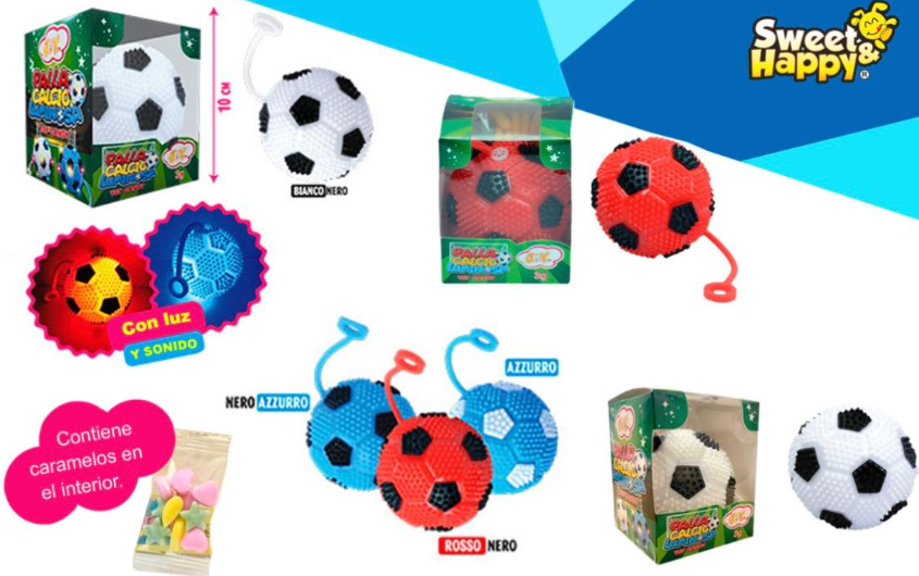 BOLA FUTBOL LUMINOSA