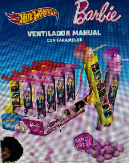 VENT. BARBIE-HOT WH