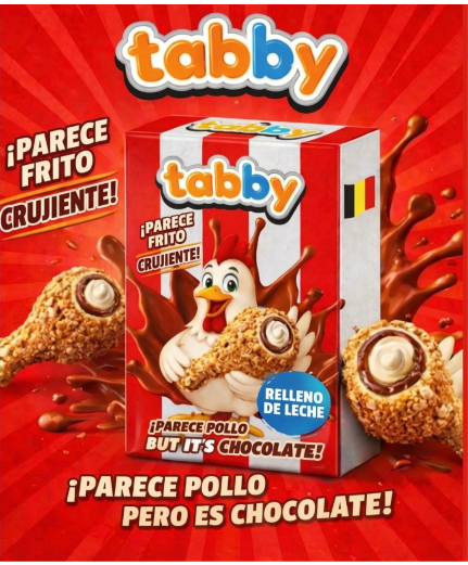 TABBY CHICKEN CHOCOLATE