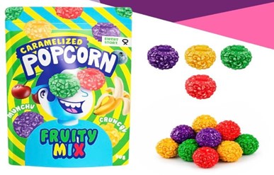 POPCORN FRUITY MIX