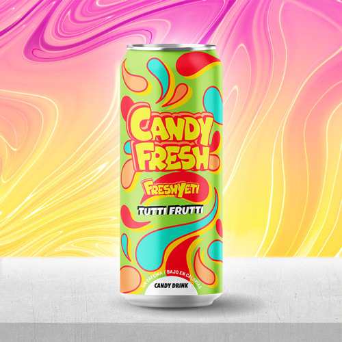 FRESHYETI CANDY TUTTI FRUTI 500 1E