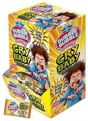 DUBBLE BUBBLE CRY BABY 90 UDS