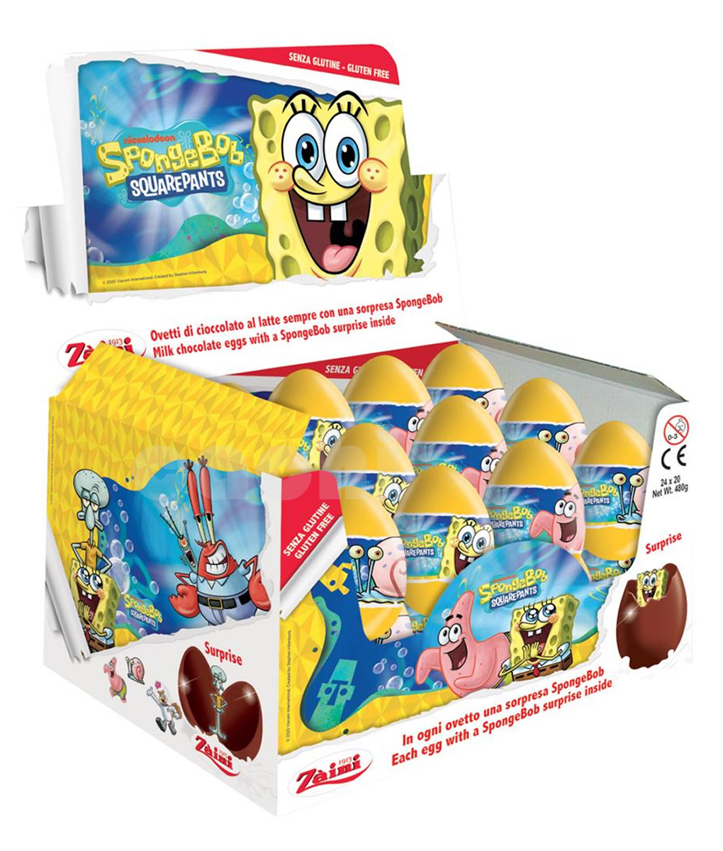 HUEVOS CHOC BOB ESPONJA
