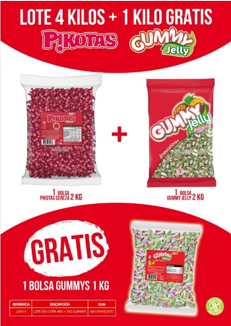 LOTE PIKOTAS + GUMMY
