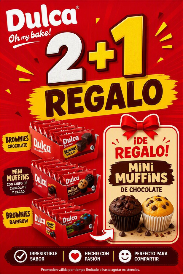 LOTE BROWNIES DULCA 2+1