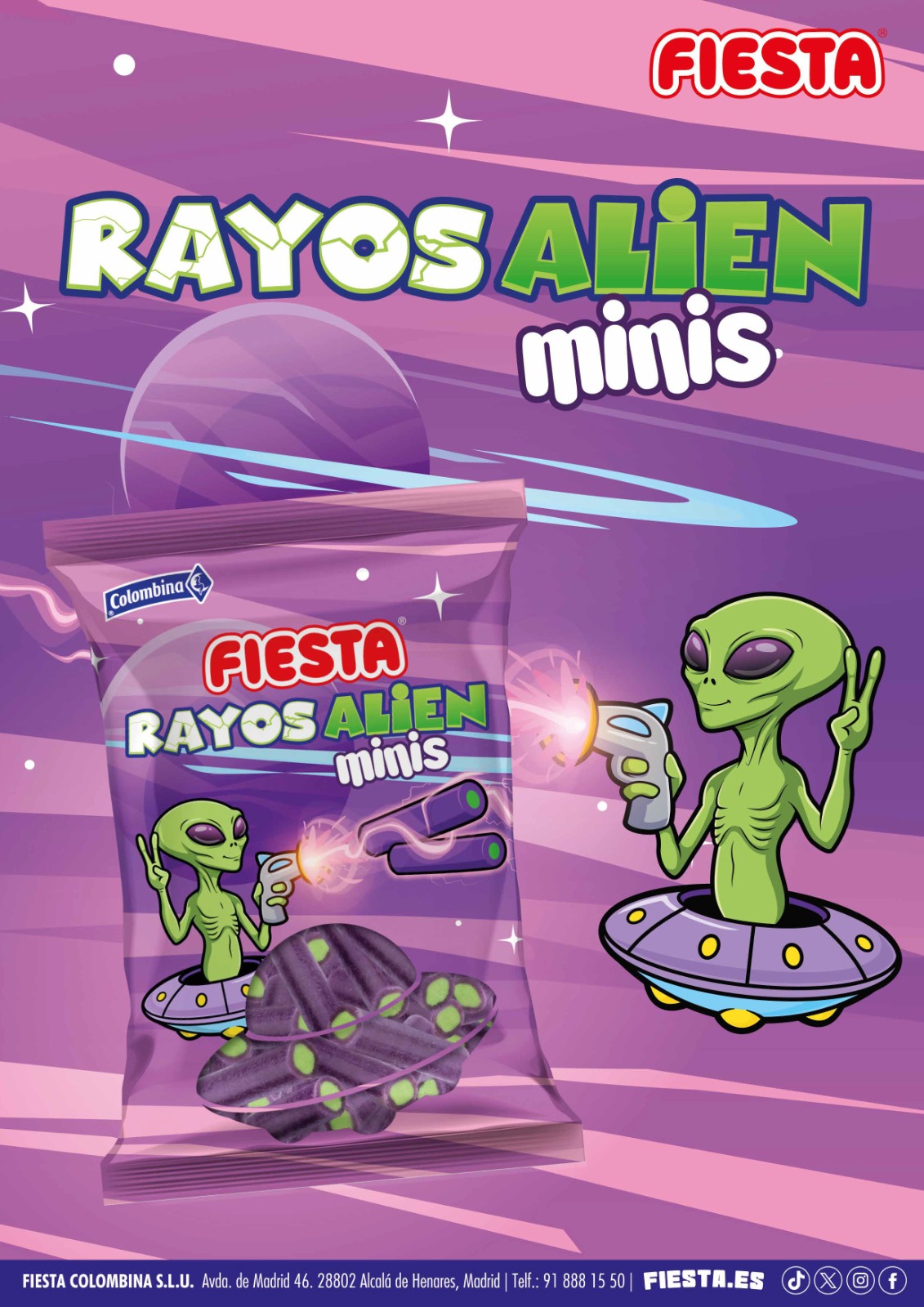 MINIS RAYOS ALIENIGENAS